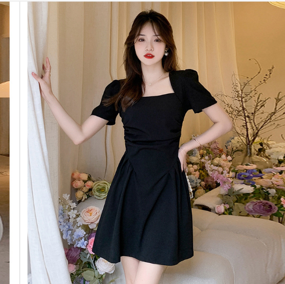 Hepburn Style Dress for Ladies - French Summer Fashion