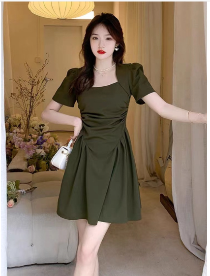 Hepburn Style Dress for Ladies - French Summer Fashion